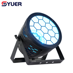 YUER™ 200W COB +48x0.5W RGB Retro Par Light Wash Effect DMX512 Sound Control For DJ Disco Wedding Event Party Bar Club
