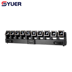 YUER™ 10x40W RGBW 4in1 +240x0.5w White +240x0.5w Gold Swing Moving Head Light Beam Effect DMX512 Sound Control For DJ Disco Party Bar Club Wedding Stage Lighting