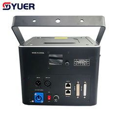 YUER™️ NEW Mold 12W RGB Laser Light With APP control ILDA DMX Animation Beam Scanner Stage Laser Projector Dj Disco Party Christmas Stage Effect Lights