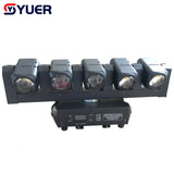 YUER™ 5x40W RGBW + 6x20W white Super Beam Strobe Moving Head Light DMX512 16CH Music Control For DJ Disoc Stage Lighting Show Party Club Park Indoor Bar