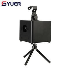 YUER™ Mini 1W 2W RGB Battery Animation Laser Light With Stand DMX512 APP Control For DJ Disco Party Bar Club Wedding Stage Lighting