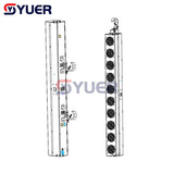 YUER™️ 10x12W COB Warm White Blinder Bar Light COB Amber LED High Power Professional Stage Lighting For Party Bar KTV DJ Disco