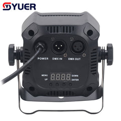 YUER™ Luz LED Par 7x3W RGB 3EN1 LED DJ Wash Disco Light DMX512 Efecto para Pequeñas Fiestas Bar Iluminación Escenario