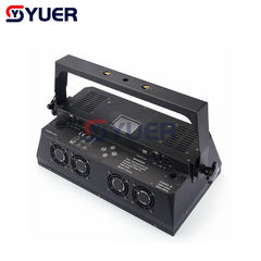 YUER™️ Luz estroboscópica LED 3000W DMX Luz estroboscópica atómica 3000 Luz de flash profesional DJ Disco Fiesta Concierto de Navidad Iluminación de escenario 