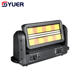YUER™️  Waterproof IP65 672X0.5W RGB+672X2W White 14+28 Segment LED Moving Head Strobe Light RDM DMX512 For Disco DJ Projector Party Decoration Night Light