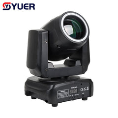 YUER™️Mini 150W Beam Moving Head Light With Aperture Spot Rainbow Effect 6+12 Prism Stage Lights DMX512 DJ Disco Party Stage Effect