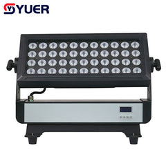 YUER™ 44x10W RGBW 4 in 1 Waterproof LED Wall Washer Outdoor Performance Stage Light Halloween DJ Disco Equipment Lighting