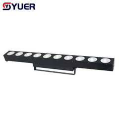 YUER™️ LED Matrix lights 10x12W RGBW 4in1 DMX512 Stage Effect Lighting Good For DJ Disco Party Dance Floor Clubs Bar And Wedding Decorations