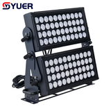 YUER™️ Waterproof IP65 88X10W RGBW 4in1 LED Double-layer floodlight DMX512 Stage Light Party Wedding DJ Disco