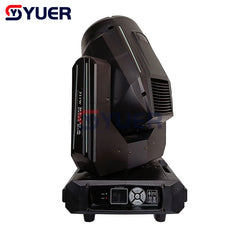YUER™️ OSRAM 295W Haz 8 segmentos 128LED RGB Luz con cabezal móvil auxiliar Prisma de fosa DMX y luz de efecto de espejo atomizador para barra de discoteca 