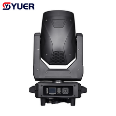 YUER™ 380W Bulb Moving Head Light With Ring Frost Rainbow Focus 2 Prisms Effect DMX512 For DJ Disco Party Bar Club Wedding Stage Effect Lighting