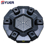 YUER™️ New Mold Smart 6 Heads Moving Head Beam Laser Light RGB Floral Color Laser Light Projector Unlimited Rotating Disco Laser Light