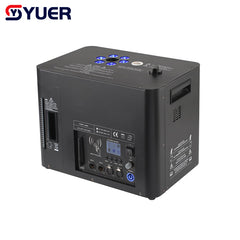 YUER™️ NEW Mold 2400W LED RGB Fog Sparkle 2in1 Machine DJ Spark Machine For DJ Disco Party Family Leisure Parties Light Smoke column