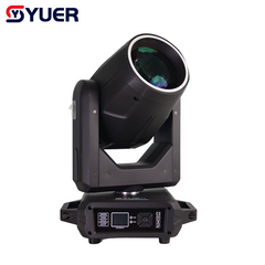 YUER™ 295W Bulb Moving Head Light With Ring Frost Focus Rainbow Six Line Prisms Effect DMX512 Sound Control For DJ Disco Party Bar Club Wedding Stage Lighting