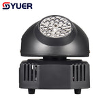 YUER™️ Mini Beetle DJ Disco Ball Lights Colorful LED Beam Green Laser Moving Head Lights DMX512 Strobe Nightclub Party Show