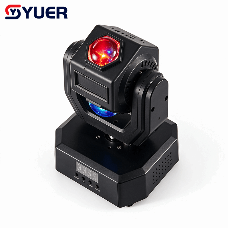 YUER™ 12x3W +3x10W Gold Strobe Moving Head Light Beam Strobe Effect DMX512 Sound Control For DJ Disco Party Bar Club Wedding Stage Effect Lighting
