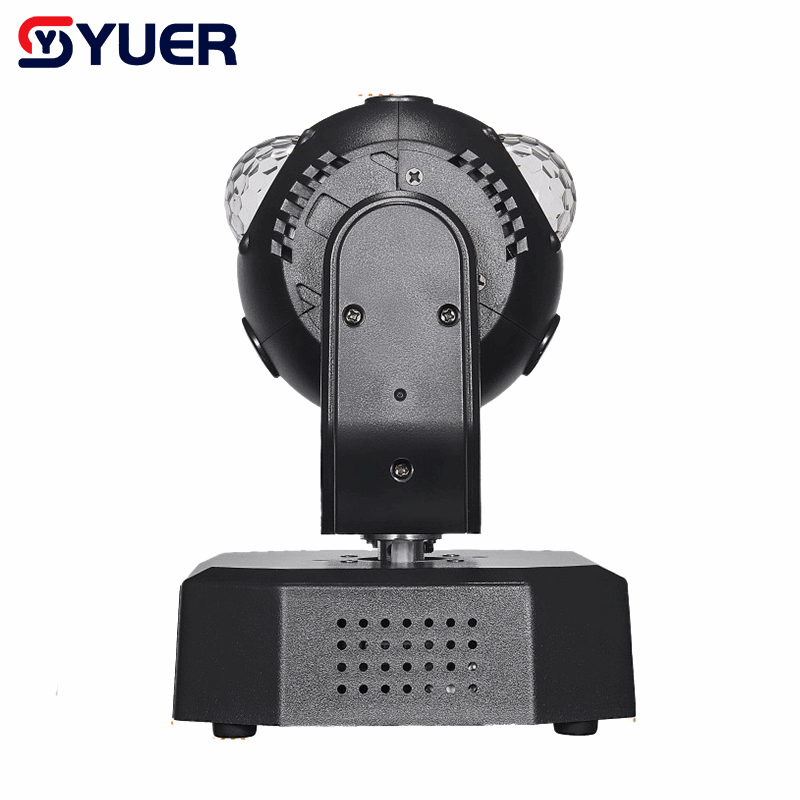 YUER™ 3x15W +Red Green Blue Laser Moving Head Light Magic Ball Laser Effect DMX512 Sound Control For DJ Disco Party Bar Club Wedding Stage Effect Lighting