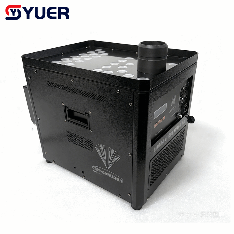 YUER™ 3500W 4000W 4500W +33X10W LED RGBA Jet Column Fog Smoke Machine DMX512 Remote Control For DJ Disco Party Bar Club Wedding Stage Effect Lighting