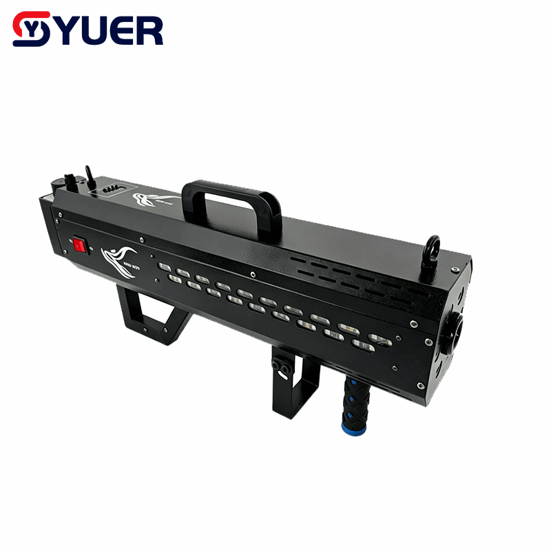 YUER™ 1500W Smoke Gun Nozzle LED RGB + Light Strip RGB 40W Spray distance 5-8 meters For DJ Disco Party Bar Club Wedding Stage Lighting