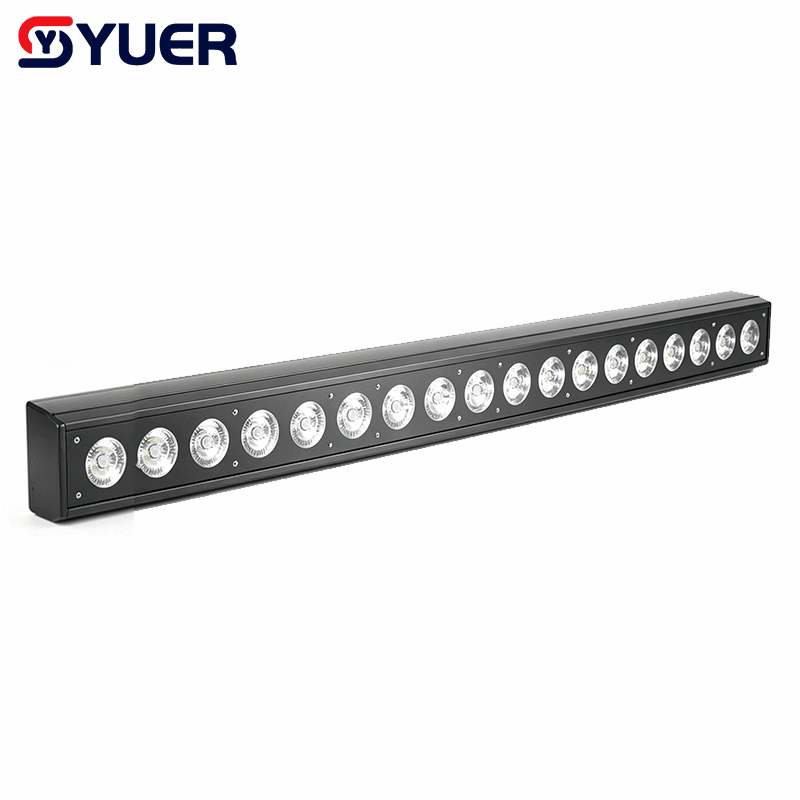 YUER™ 18x10W RGBW 4in1 LED Wall Washer Light Point Control Wash Effect DMX512 Sound For DJ Disco Party Bar Club Wedding Stage Lighting