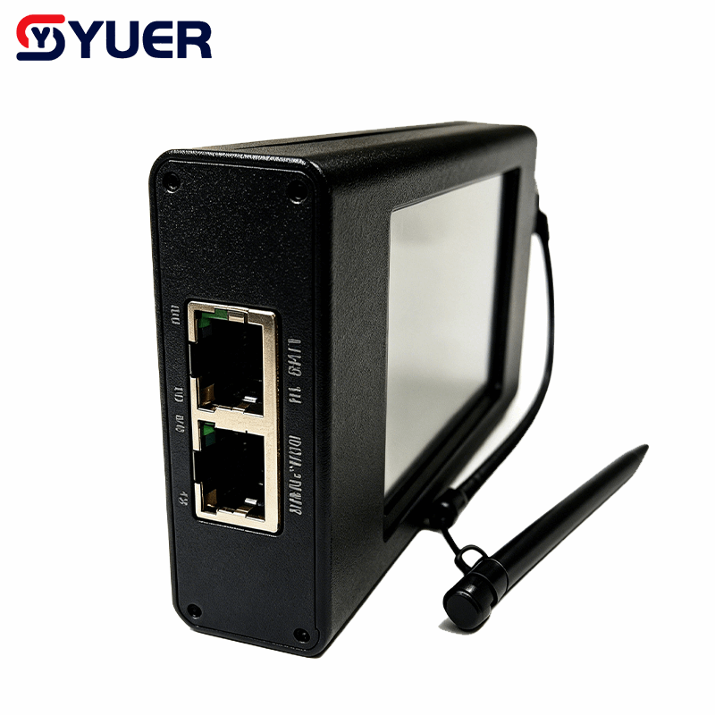 YUER™ 3.5-inch High-definition Touch Screen DMX Addresser RDM/DMX512 Code Writer Encoder Dialer Address Codes With GUI Graphics System For Stage Lighting Engineering Construction and Testing Assistant