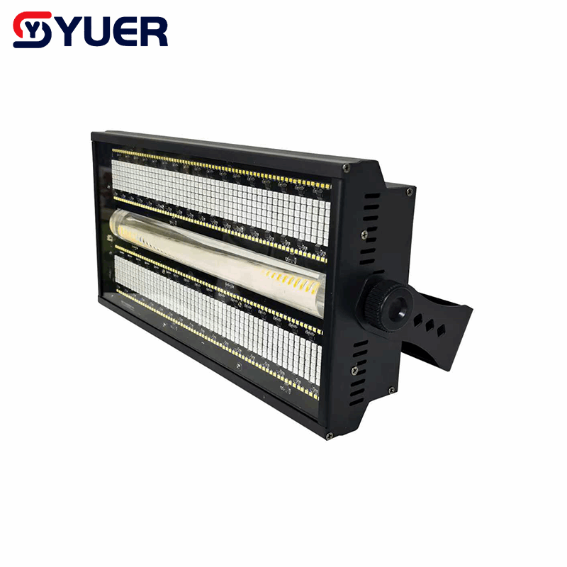 YUER™ 72+32+8 Segment LED RGB+W Strobe Light Wash Effect Copy Roxx Effect DMX512 Sound Control For DJ Disco Party Bar Club Wedding Stage Lighting