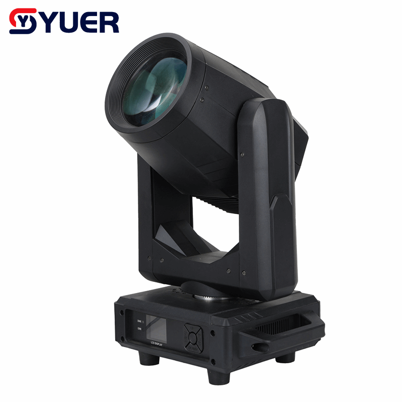 YUER™ 260W Bulb Beam Moving Head Light Focus Rainbow Effect DMX512 Control For DJ Disco Party Bar Club Wedding Stage Lighting