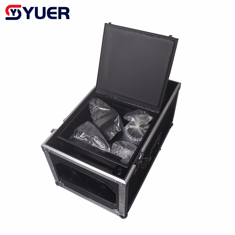 YUER™ New 5000W Double Head Water Mist Machine Fog machine Stage Special Effects Equipment DMX512 For DJ Disco Party Bar Club Wedding Stage Lighting
