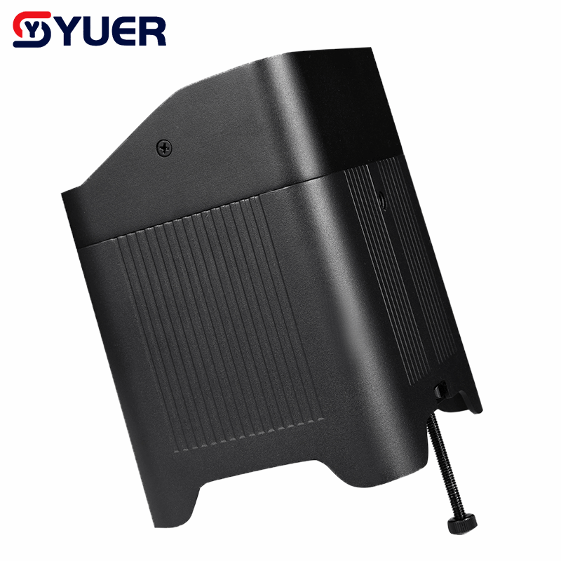 YUER™ IP65 Waterproof 7x18W LED RGBALC 6 in1 Battery Par Light Wash Effect DMX512 Remote APP Control for DJ Disco Theater Bar Club Event Party Stage Effect Lighting