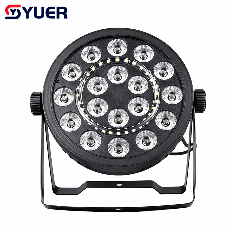 YUER™ 18x4W RGBW 4in1 + 36pcs 5050 RGB + 30x0.5W White LED Par Light Wash Effect DMX512 Control For DJ Disco Party Bar Club Wedding Stage Lighting