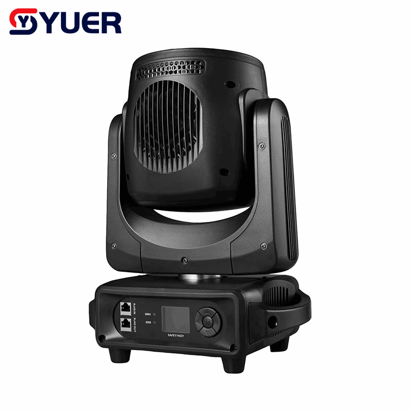 YUER™ 5W Moving Head Animation Laser Light with 96pcs 5050 RGB + 96x1W 3030 White Auxiliary Light Wash Effect DMX512 Control For DJ Disco Party Bar Club Wedding Stage Lighting