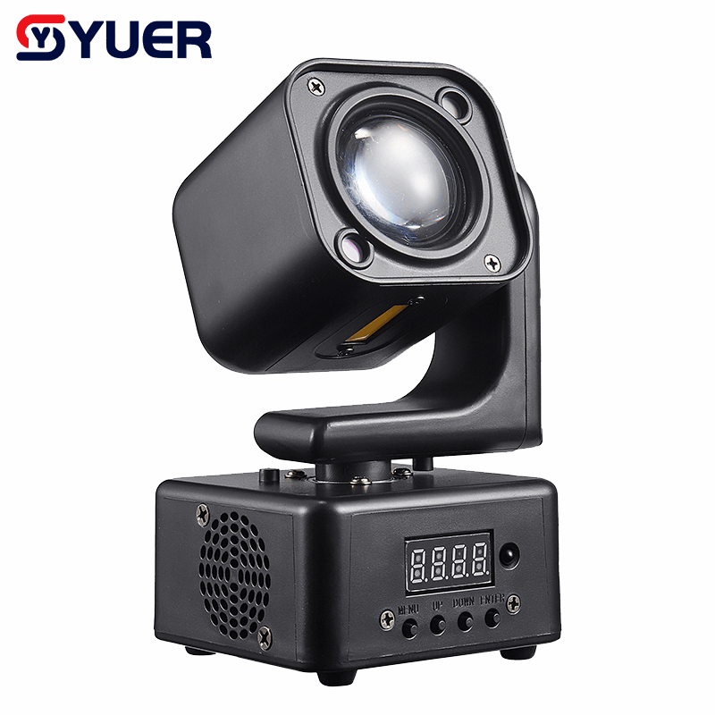 YUER™ 4x3W RGBW +5w Strobe Moving Head Light RG Laser Strobe Effect DMX512 Sound Control For DJ Disco Party Bar Club Wedding Stage Lighting