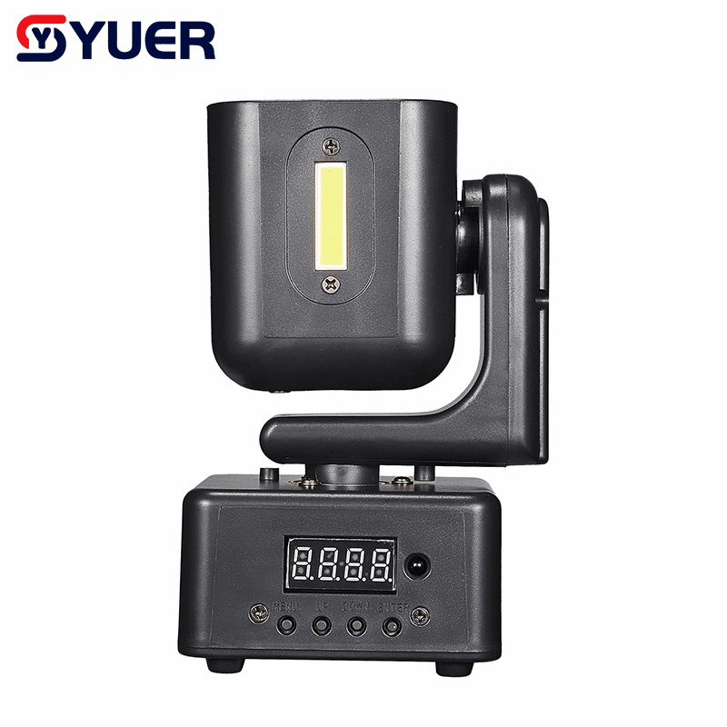 YUER™ MINI 4x10W RGBW 4in1 +5w Strobe Moving Head Light RG Laser Strobe Spot Effect DMX512 Sound Control For DJ Disco Party Bar Club Wedding Stage Lighting