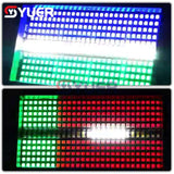 YUER™️ 8+4 Areas 40W Strobe Light Stage Horse Running Wash Effect light DJ Disco Bar Party Show Stage Lighting LED Projector Background