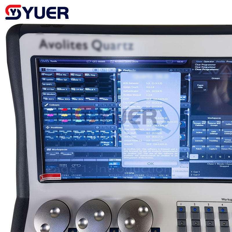 YUER™️ NEW Quartz Dimming Console Stage Lighting Controller V15
