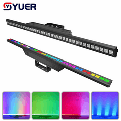 YUER™ 40x3W RGB LED Light Curtain Light Wall Wash Effect DMX512 Sound Control For DJ Disco Party Bar Club Wedding Stage Lighting