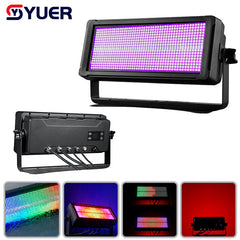 YUER™ IP68 Waterproof  LED RGBW 4in1 48+12 Segments Strobe Light Wash Effect DMX512 For Outdoor Party Events Background Dj Party Disco Decoration