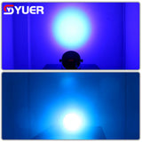 YUER™️ Die-cast Alu. Led Par Light 54x3W RGB 3in1/54x3W RGBW 4in1 DMX Stage Lights Business Lighting High Power Light Party KTV Disco DJ 6 sold in last 15 hours