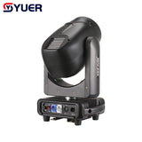 YUER™️ NEW Mini 295W Beam Spot Moving Head Light With LED Ring Double Prism Stage Light DMX512 For DJ Disco Wedding Effect