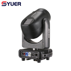 YUER™️ Nueva Mini Luz de Cabeza Móvil Beam Spot de 295W con Anillo LED, Doble Prisma, Luz de Escenario DMX512 para DJ, Discoteca, Efecto de Boda