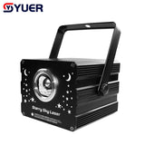 YUER™ Aluminum 500mW RGB full color starry sky  Laser Light DMX sound projector laser light for disco DJ party performance stage beam projection lighting