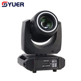 YUER™️ DJ Party Lighting 16 Prisms 150W LED Moving Head High Bright Mobile Heads Beam Rainbow Effect For Home Disco Bar Stage Wedding