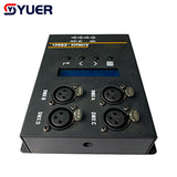 YUER™️ NEW ArtNet DMX 2048 Ethernet Lighting Controller Interface, 4 Universe/Truss Mountable/PoE CR041 For DJ Disco Stage Bar