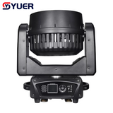 YUER™️ LED 19X15W RGBW 4IN1 Bee Eye Moving Head Light With Electronic Focus DMX512 For Dj Dmx Stage Light Effect Light Disco