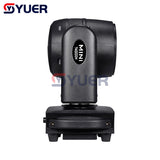 YUER™️ Professional Mini 7x40w RGBW LED Beam Zoom Moving Head Light Macros Stage Light CTO Wash Strobe Effect DMX Music Dance Disco