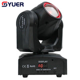 YUER™️ 60W Beam 0SRAM RGBW 4IN1 Moving Head Light Strobe DMX512 Voice Control For DJ Disco Stage Indoor Bar Wedding Lights Show