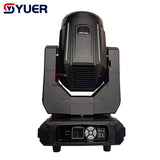 YUER™️ OSRAM 295W Beam 8 Segment 128LED RGB Auxiliary Moving Head Light DMX Fossa prism and Atomizing mirror Effect Light For Disco Bar