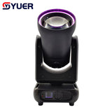 YUER™️ 230W 7R Beam Moving Head Stage Light With Ring 3 Prism Raibow Effect DMX512 DJ Disco Party Bar Wedding Equipment Led Spot