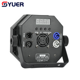YUER™️ 100W Positive White+Warm White COB LED Par Light With RGB 3IN1 Auxiliary Light Strobe Effect DMX512 For Party Disco Club Light DJ Equipment Stage Effect Lighting