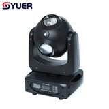 YUER™️ New 4x20W Beam RG Laser Moving Head Light DMX512 Strobe Effects For DJ Disco Party Club Show Christmas Stage Lighting Effect